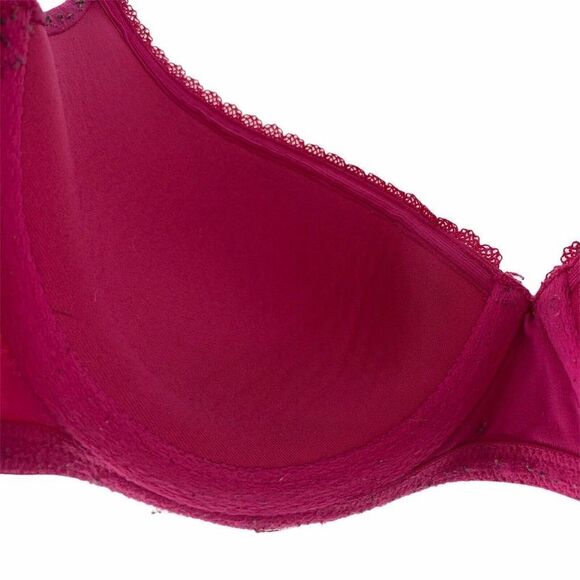 Victorias Secret 32D Pink Lined Demi Bra Underwire - Picture 6 of 8